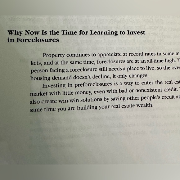 Making Big Money Investing In Foreclosures Without Cash Or Credit (Soft Cover) - Picture 6 of 12